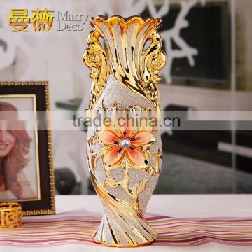 Modern Porcelain Flower Vase Set Ceramic Home Decoration Indoor Wedding Ornaments Ceramic Vases Floor Vases Flower