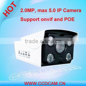 Hot sale 2mp full hd motion detection cctv waterproof lily poe ip camera