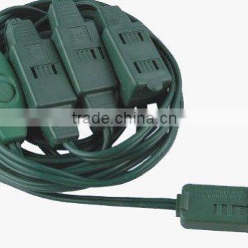 US Extension cord with switch and board