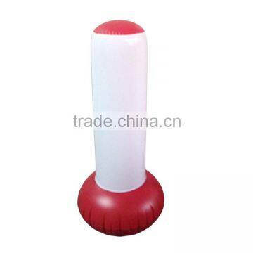 customized design 36 inch kids inflatable punching bag pillar