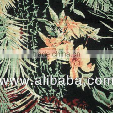 Floral prints Discharge Procean Rapid Indigo "100% cotton fabrics"