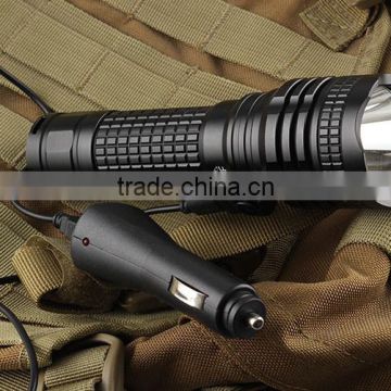 Tactical 26650 flashlight led torch light for outdoor sports