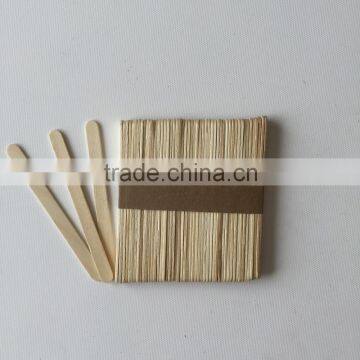 wooden craft kim ice cream stick nature color/round edge