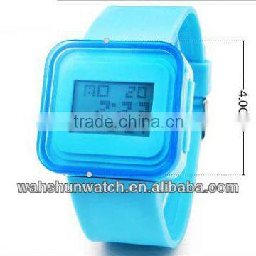 New model lcd display trend american mens sport watch