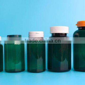 Colored PET 300ml Plastic Medicine Bottle With Plastic Cap,300cc Pharmaceutical Pill Container photo-3