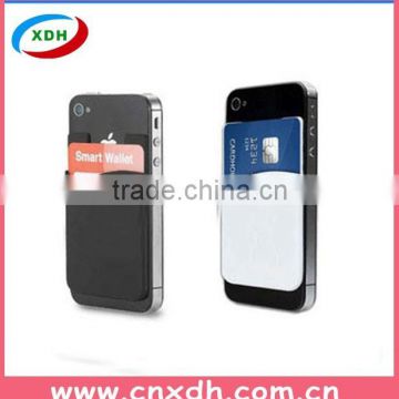 New products 3M smart bag silicone mobile phone card holder