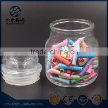 Hot selling 100ml round food grade glass jar