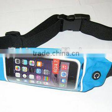 Factory Wholesale Running fitness waist pack belt, lightweight waterproof storage with expandable pocket
