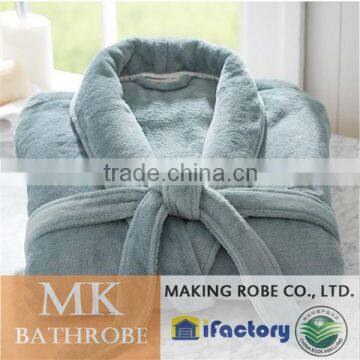 Latest New Gown Designs Elegant Egyptian Cotton Fabric Bathrobe photo-3