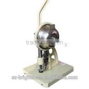 Manual semi-automatic grommet machine for binding and riveting