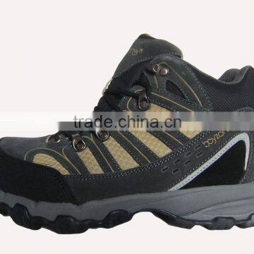 Jinjiang factory waterproof hiking shoes good quality high cut design