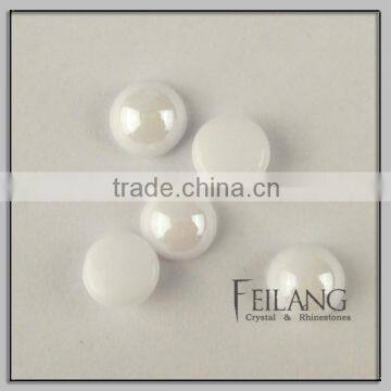 Wholesales cheap acrylic half round beads