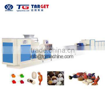 Advanced technology central-filled soft milk candy manufacturing machine