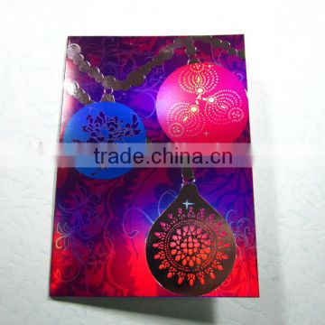 paper card, customized card, foil greeting card