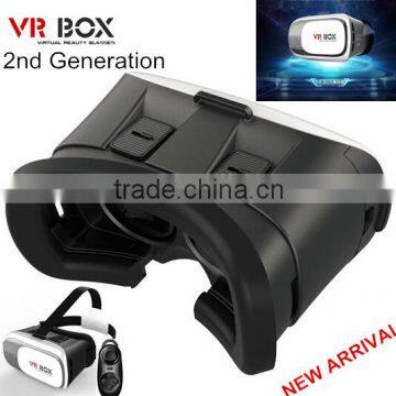 3D VR Box 2nd generation Virtual Reality Glasses Cardboard Movie Game for Samsung New