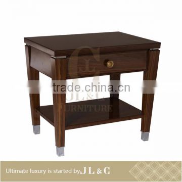 JB08-03 Nightstand in Bedroom from JL&C Luxury Home Furniture Latest Designs 2016 (China Supplier)