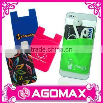 New product 3M sticker smart wallet Silikon Handy smart pocket
