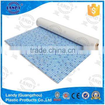 China wholesale anti-slip and water proof vinyl liner for swimming pool