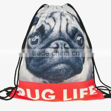 Factory directly product 100% cotton drawstring bags