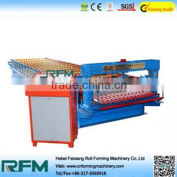 FX corrugated zinc roofing step tile cold rolling machinery