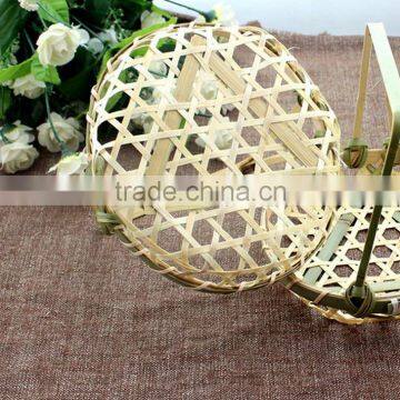 Bamboo Woven Mini Hanging Basket photo-3