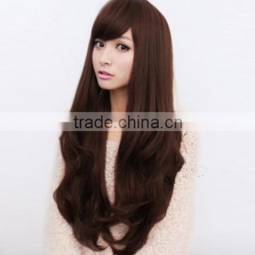 Fashion Women Synthetic Hair Wigs Long Wavy Hair