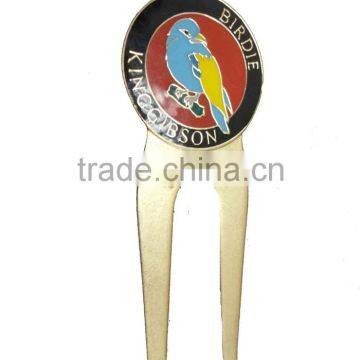 Custom Divot Tool With Golf Ball Marker