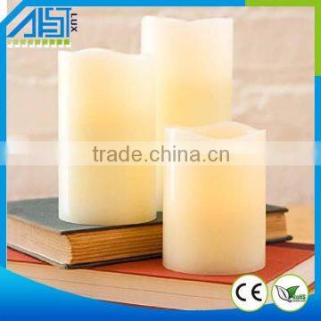 Battery Operated Ivory LED Flameless Candle Fake Flame Led Candle Light