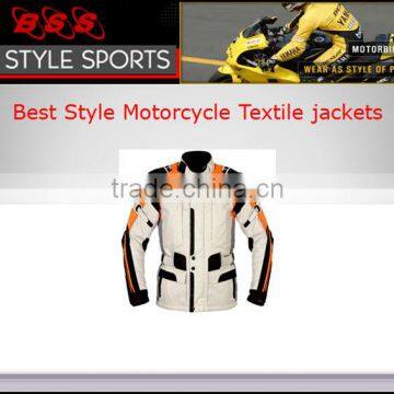 motorcycle textile armor jacket
