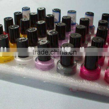 2014 new fashion design color gel nail polish Nail Painting for bright oil for nails