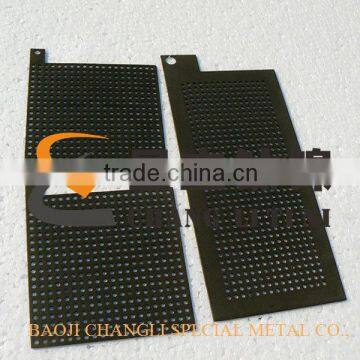 pt-ir coating titanium anode plate for hot sale