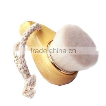 Soft Nylon Hair Wooden Cleaning Face Brush photo-2