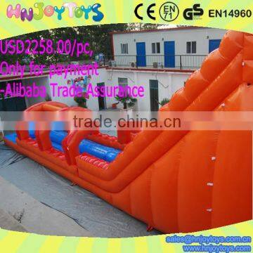 Dual Lane 27' Roaring River Inflatable Water Slide With Slip N Slide photo-4