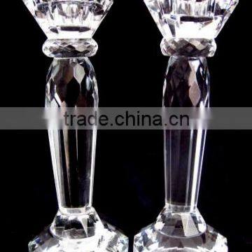 crystal candle holders wholesale