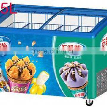 Sliding Glass Door Curved Glass Door Chest Freezer photo-2