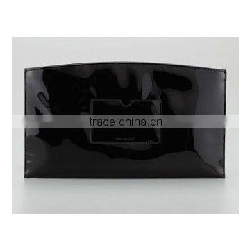 shinny Genuine patent leather pouch