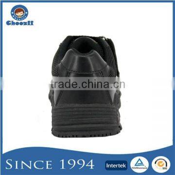 New Design Stylish Magic Sticker Breathable Children Black School Shoes photo-3