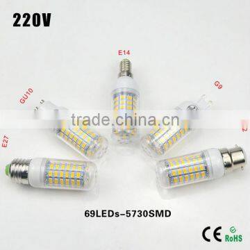 G9 GU10 B22 LED Corn Bulb Lights 5730SMD LED lamp For Chandelier Candle Lighting