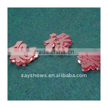 3D acrylic letters, acrylic logo block, acrylic letters craft