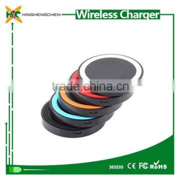 Universal ce Rohs Fcc Portable qi Wireless Power Bank Charger Pad for Mobile Phone