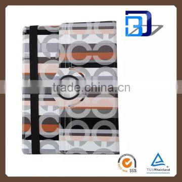 Fashionable Popular Circle Pattern 360 Degree Rolating PU Leather Tablet Case For IPad Pro Shell China Factory Direct Sale photo-2