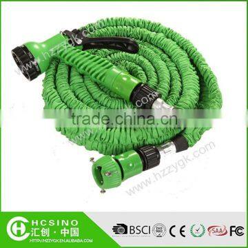 Small fast selling items hand car wash equipment Magic Hose Flexible Garden Hose with 7 functions sprayer