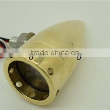 for Harley Retro Brass Bullet Turn Signal Light Motorcycle Brass Led Turn Light photo-3