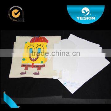 A4 printable transfer sheets/heat transfer paper for inkjet ( light)