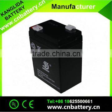 VRLA valve regulated lead acid storage battery 6v4ah for Building intercom