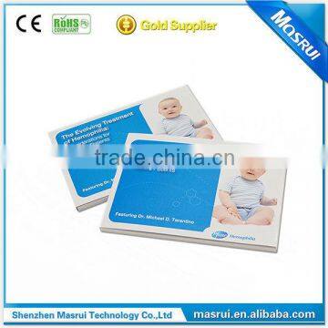 A6 Video Brochure for Health Care With 4.3inch LCD Screen,Speaker,Battery