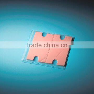 RoHS complied silicone rubber thermally conductive high electrical insolution interface material for high performance components