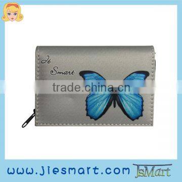 JSMART folded wallet digital printing NO MOQ giftware butterfly souvenirs