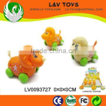 Children plastic Wind up toy Promotion lion LV0093726