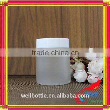 cosmetic jar 100g with frosted glass jar for 100ml glass jar GJ580R